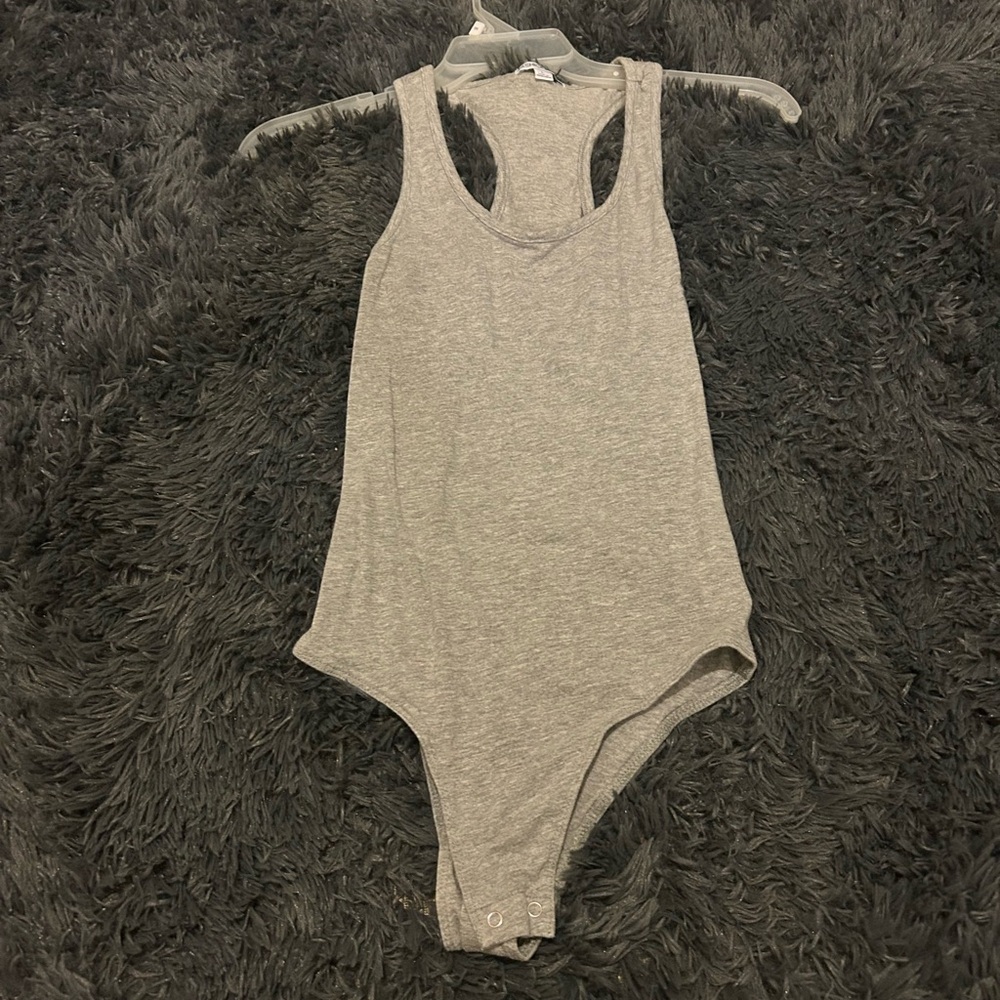 Fashion Nova Gray Body Suite